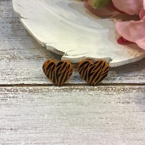 2/$10.00 Heart Earrings